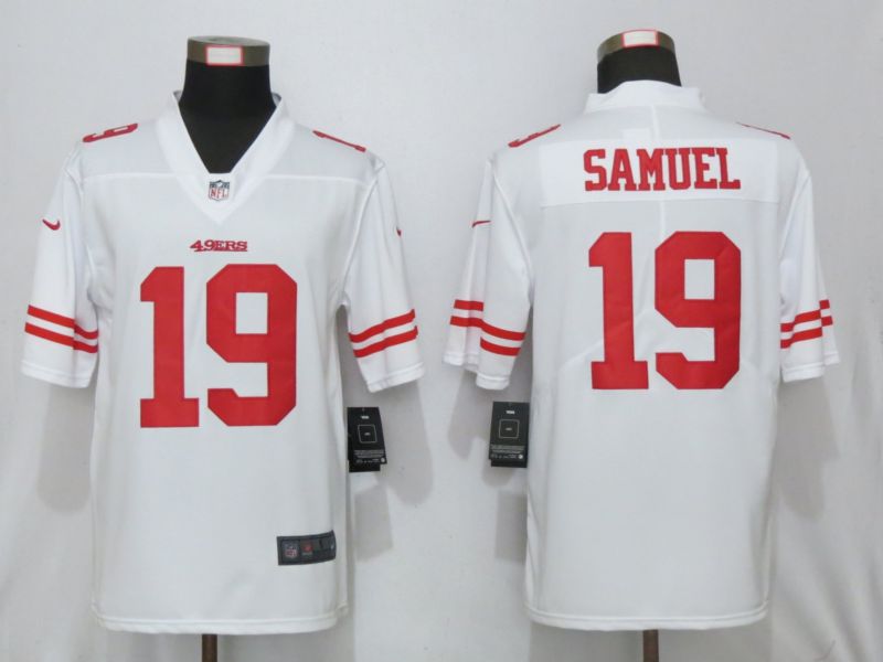 Men San Francisco 49ers #19 Samuel White 2017 Vapor Untouchable Limited Player->san francisco 49ers->NFL Jersey